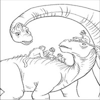 Раскраски с динозаврами - Текна