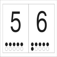 Раскраски с цифрами - 5 6