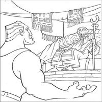 Раскраски с героями из мультфильма Атлантида (Atlantis) - разговор