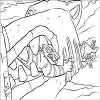 Раскраски с героями из мультфильма Книга джунглей 2 (The Jungle Book 2) - не достать