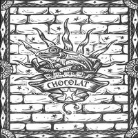 Раскраски с героями из фильмов о Гарри Поттере (Harry Potter) - шоколадная лягушка