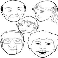 Раскраски для малышей - рассы