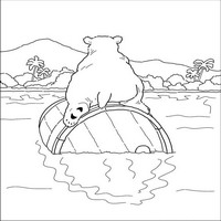 Маленький полярный медвежонок (Little Polar Bear) - берег