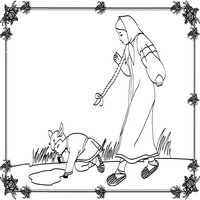 Раскраски по мотивам сказки Сестрица Аленушка и братец Иванушка - превращение