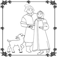 Раскраски по мотивам сказки Сестрица Аленушка и братец Иванушка -  хороший конец
