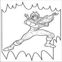 Раскраски с героями Могучими ренджерами (Power Rangers) - зщищаю мир