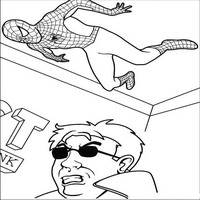 Раскраски с Человеком-пауком (Spider-Man) - засада