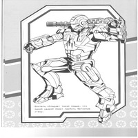 Раскраски с Железным Человеком (Iron Man) - оружие
